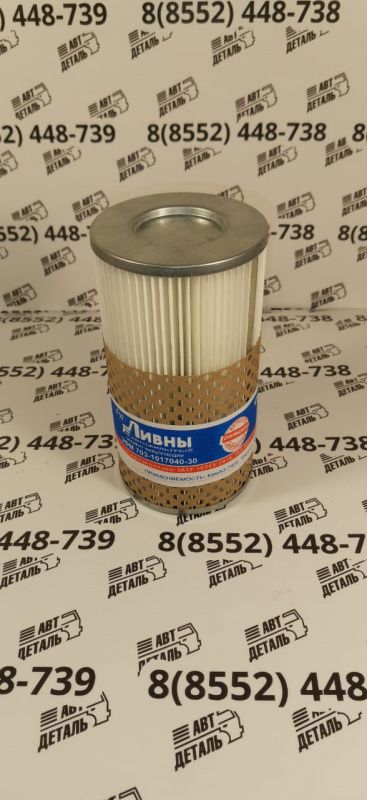 Элемент масляного фильтра Евро (г.Ливны) бумага тонокой 7405.1017040